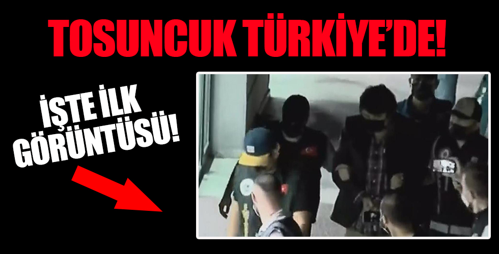 Tosuncuk lakaplı Mehmet Aydın'ın ilk görüntüsü