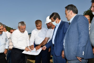 Vali Gürel Ve Milletvekilleri Yer Alti Baraj Insaatinda Incelemeler Yapti