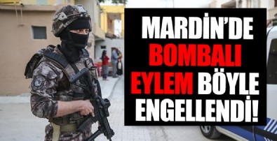 Mardin'de bombalı eylem hazırlığındaki terörist 2 kilogram plastik patlayıcı ile yakalandı