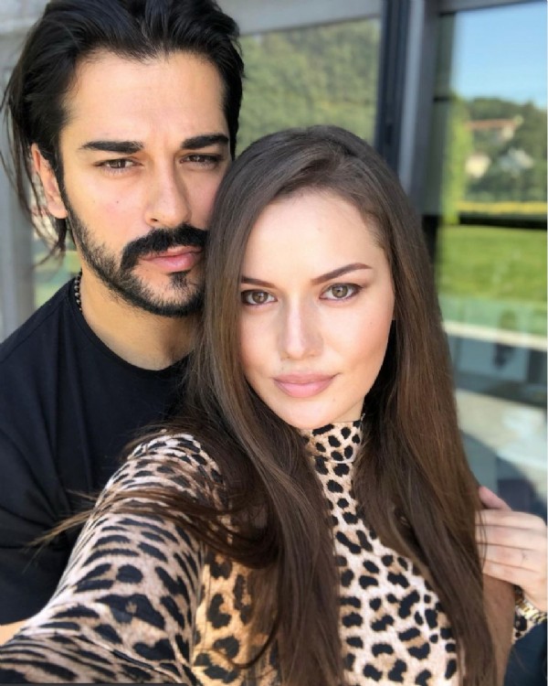Fahriye Evcen'e eşinden özel ders!