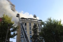 Baskent'te Korkutan Yangin