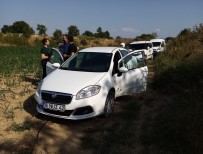 Çalinti Araçla Sehir Turu Tarlada Bitti