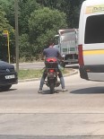 Pancar Motoru Için Pet Siseyle Benzin Alinca Polisi Alarma Geçirdi