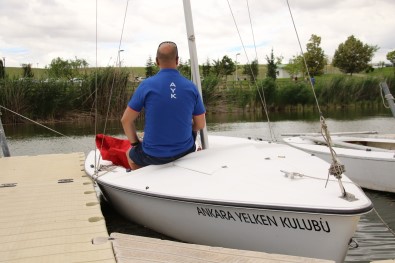 Ankara'da Yelkenliler Suya Kavustu