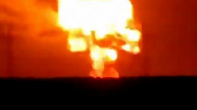 Hazar Denizi’nde doğal gaz patlaması