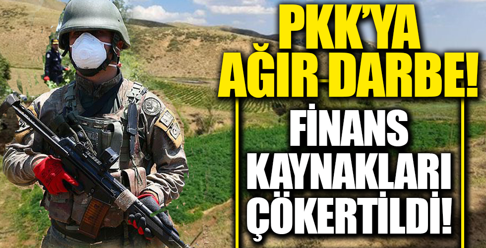 PKK'nın finans kaynağına ağır darbe! Tam 3,5 milyar TL...