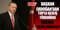 RECEP TAYYİP ERDOĞAN - Başkan Erdoğan'dan önemli açıklamalar!