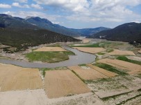  KURAKLIK - Bir Zaman Balik Tutulan Baraj Simdi Tarim Arazisine Döndü
