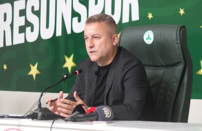Giresunspor Baskani Karaahmet Açiklamasi 'Giresunspor, Süper Lig'de Yeni Bir Hikaye Yazacak'