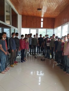 Hatay'da 28 Kaçak Göçmen Yakalandi