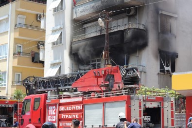 Hatay'da Korkutan Yangin