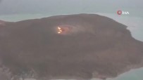PETROL - Hazar Denizi'nde Patlamanin Meydana Geldigi Çamur Volkani Görüntülendi