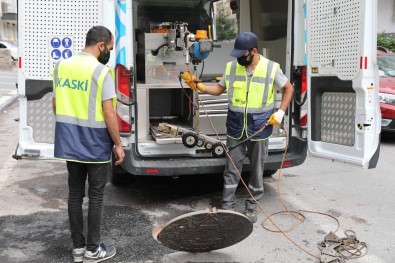 KASKI, Altyapi Hatlarini 'Görüntüleme Robotu' Ile Kontrol Altinda Tutuyor