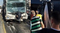  SON DAKİKA METROBÜS KAZASI - Son Dakika Küçükçekmece’de Metrobüs Kazası Küçükçekmece Metrobüs Kazasında Yaralı Var mı?