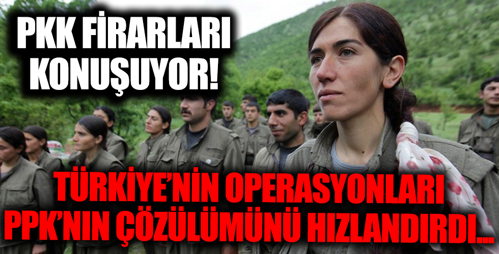 Türkiye'nin Kuzey Irak'taki operasyonları çözülmeyi hızlandırdı: PKK toplantısında teröristler 'firar hakkı' istemiş