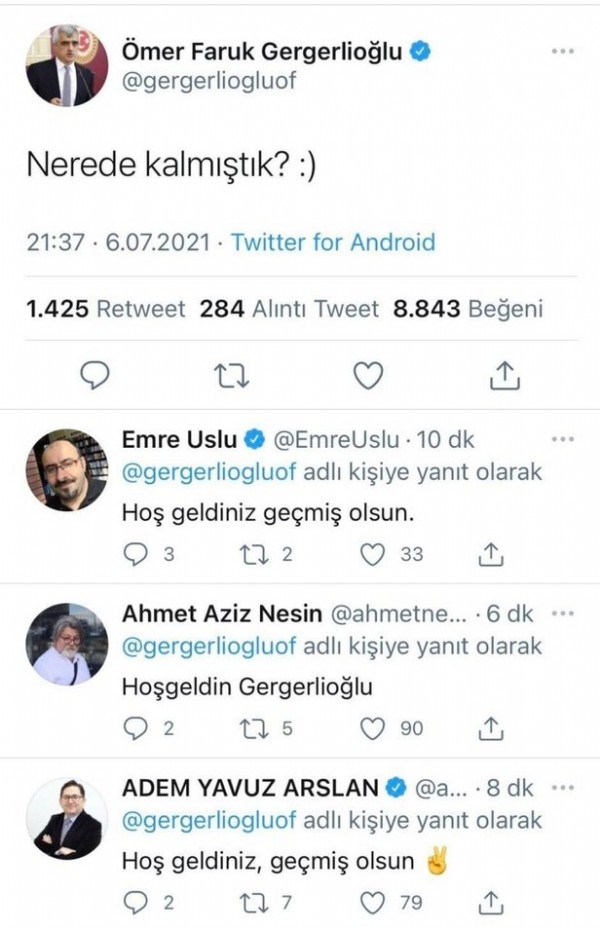 AYM’nin Ömer Faruk Gergerlioğlu kararı FETÖ ve PKK’yı sevindirdi!
