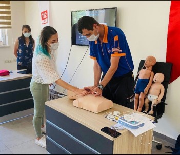 AFAD Personeline Ilkyardim Egitimi Verildi