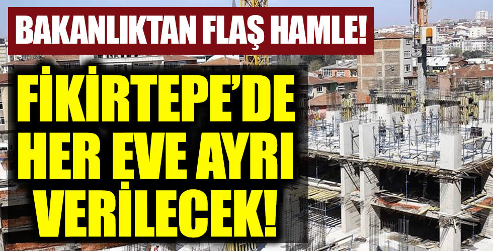 Bakanlıktan flaş hamle! Her eve ayrı verilecek!