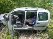 JANDARMA - Direksiyon Hakimiyetini Kaybetti, Dereye Uçtu