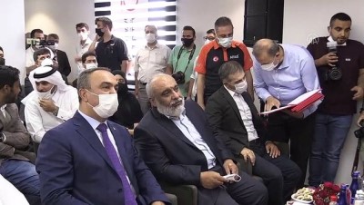 Kilis'te, Suriye'nin Azez Kentinde Temeli Atilacak Bin 400 Konutluk Umut Sehri'nin Protokolü Imzalandi