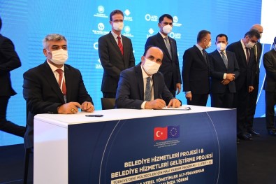 Konya Büyüksehir'e Altyapi Için 155 Milyon Lira Destegi
