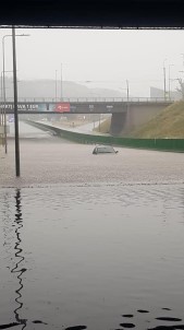 Litvanya'nin Baskenti Vilnius'ta Saganak Yagislar Sele Neden Oldu