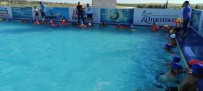 ATATÜRK BARAJ GÖLÜ - Samsat'ta Yüzme Havuzu Hizmete Girdi