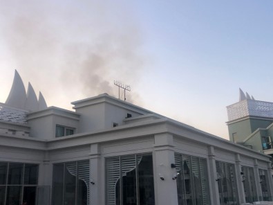 5 Yildizli Otelde Baca Yangini Korkuttu - Antalya