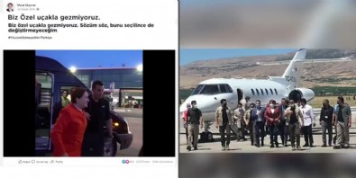 'Biz özel uçak kullanmayız' diyen Akşener 1 ayda 16 kez uçmuş!