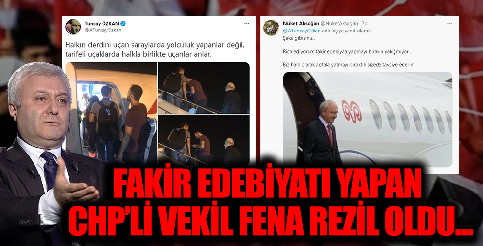 CHP'li Tuncay Özkan şov yapayım derken fena rezil oldu!