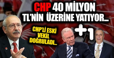 CHP'nin buhar ettiği 40 milyon lira nerede? CHP eski milletvekili Sinan Aygün de skandalı doğruladı...