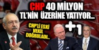  CHP'DE 40 MİLYON LİRA SKANDALI - CHP'nin buhar ettiği 40 milyon lira nerede? CHP eski milletvekili Sinan Aygün de skandalı doğruladı...