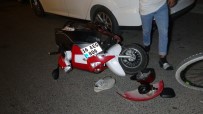 Otomobil Motosikletle Çarpisti Açiklamasi 1 Yarali