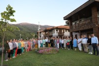 Baskan Çerçi Romanya Heyetini Agirladi