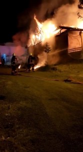 Elazig'da Korkutan Yangin