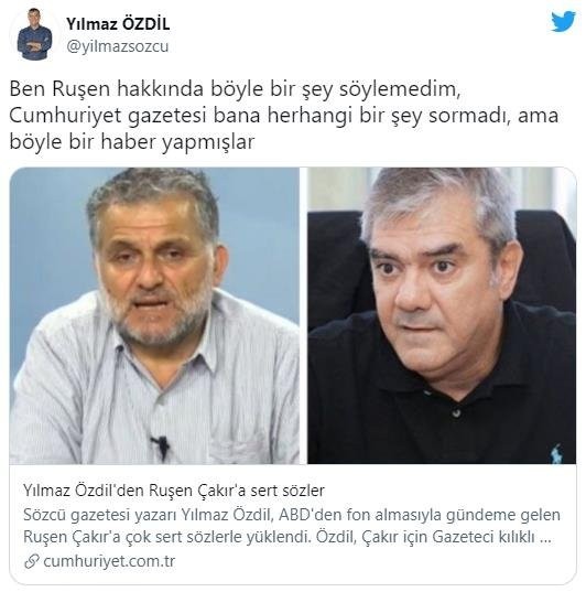 'Çantacı' kavgası büyüyor! Cumhuriyet, Özdil, Çakır üçgeni...