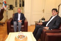 AIÇÜ Rektörü Karabulut, Igdir Üniversitesi Rektörü Alma'yi Misafir Etti