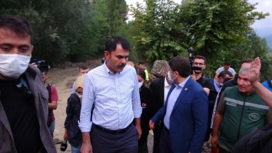 Bakan Kurum, Bartin'daki Sel Bölgelerinde