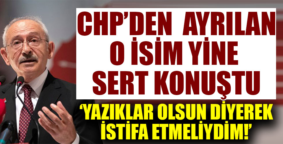 CHP'den ayrılan İnce'den sert sözler!