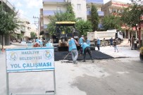 Haliliye'de  Asfalt Çalismasi