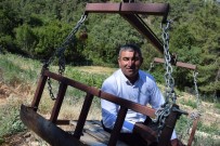 Kumluca'da Sarp Bölgelerdeki Ürünlerini Tasimak Için Teleferik Yaptilar