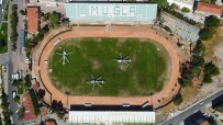 Mugla Atatürk Stadi Helikopter Pistine Döndü