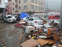 Sel Sonrasi Bozkurt Ilçesi Savas Alanina Döndü
