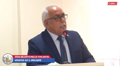 Sivas Belediyesi Meclisinde Istifa