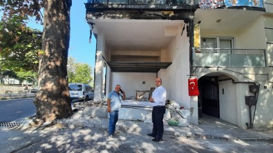 Aktas'tan Dükkâni Kundaklanan Mudanya Esnafina Büyük Destek