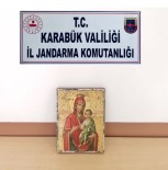 Karabük'te Tarihi Eser Oldugu Degerlendirilen Resim Ele Geçirildi