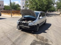 Otomobil Ile Motosiklet Çarpisti Açiklamasi 1 Yarali