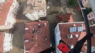 'Sel Felaketinde Mahsur Kalan Toplam 336 Kisi Güvenli Bölgeye Tahliye Edildi'