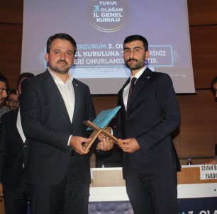 TÜGVA'nin Erzurum Temsilciligi'ni Erhan Bayrak Devraldi