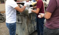 Çöp Konteynerinden 28 Kilogram Uyusturucu Çikti